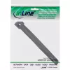 InLine Cable tie Straps hook-and-loop fastener 180x12mm 10 pcs. black