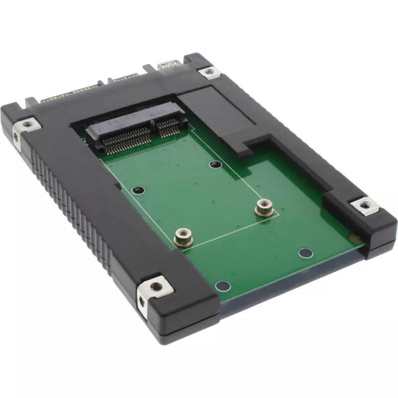 InLine Drive Adapter 2.5 inch SATA to mSATA SSD 76620B Black