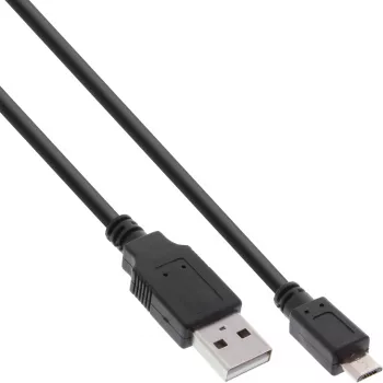 InLine Micro USB 2.0 Fast-charge Cable USB Type A male / Micro-B male, 2m