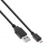 InLine Micro USB 2.0 Fast-charge Cable USB Type A male / Micro-B male, 0.5m