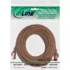 InLine Patch Cable S/FTP PiMF Cat.6 250MHz PVC copper brown 7.5m