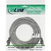InLine Patch Cable SF/UTP Cat.5e transparent 7.5m, 7.5 m, Cat5e, SF/UTP (S-FTP), RJ-45, RJ-45, Transparent