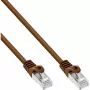 InLine Patch Cable SF/UTP Cat.5e brown 7.5m