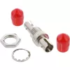InLine Fiber Optical connector Simplex ST/ST multimode metal sleeve 89990B