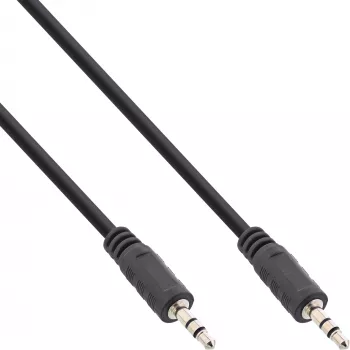 InLine Audio Cable 3.5mm Stereo male / male 0.5m