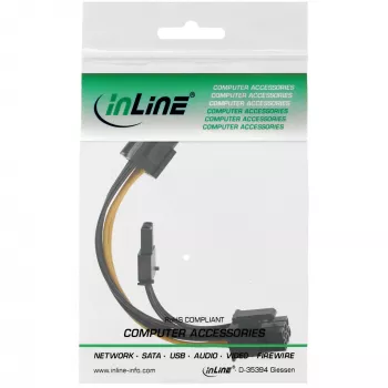InLine Internal Power Adapter 6 Pin / 8 Pin f. PCIe PCI-Express graphics cards