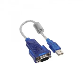 USB to Sub-D 9 Pin Serial Adapter Cable Premium InLine 33304D