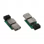 InLine USB 2.0 Adapter internal 2x USB A female to Mainboard Header 33440I