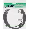 InLine power cable, Euro male / Euro8 male, black, 5m