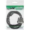 InLine HDMI-DVI Cable 19 Pin male / 18+1 male + ferrite choke black 3m