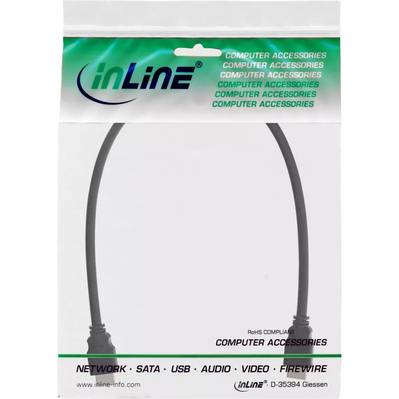 HDMI Cable High Speed InLine 17601E 1m male/male black