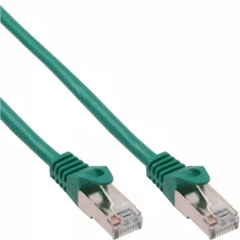 InLine Patch Cable SF/UTP Cat.5e green 1.5m