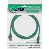 InLine Patch Cable SF/UTP Cat.5e green 1.5m