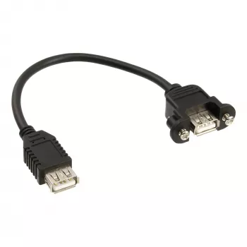 InLine USB 2.0 Adapter Cable Type A female / Chassis Connector Type A, 0.2m