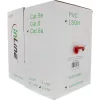 InLine Patch Cable S/FTP PiMF Cat.6A halogen free 500MHz red 100m