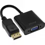 InLine Basic DisplayPort Adapter Cable, DP male / VGA female black 0.15m