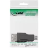 InLine Micro USB Adapter Micro-B male USB A female 31604