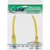 InLine Patch Cable S/FTP PiMF Cat.6A halogen free 500MHz yellow 0.25m