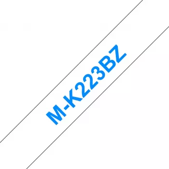 Labeling Tape M Brother MK223BZ Blue on White 9mm