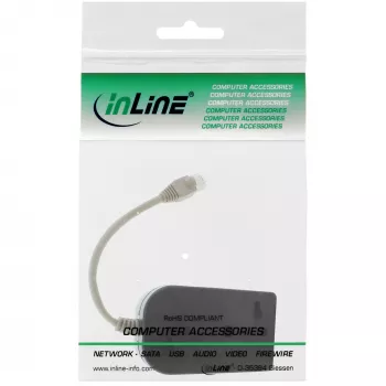 InLine ISDN Splitter 1 -> 8, 0.15m, with resistors