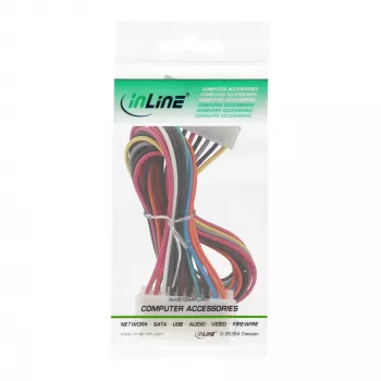 InLine Power Extension Cable for ATX Power Cables 20 Pin 0.30m