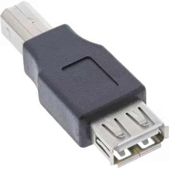 USB 2.0 Adapter Type A female / Type B male InLine 33442