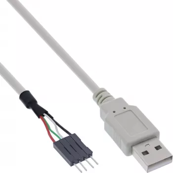 InLine USB 2.0 Adapter Cable USB Type A male / Pin Header male, 0.40m