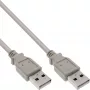 USB 2.0 Cable Type A male / male beige 3m InLine 34330H