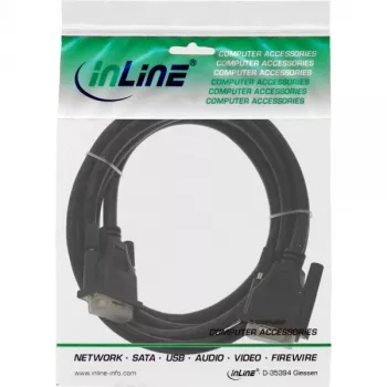 InLine DVI-D Cable 24+1 male / male Dual Link 2m