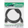 InLine HDMI Cable High Speed male + ferrite black 5m