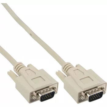 VGA Cable 15HD male / male beige 3m InLine 17712A