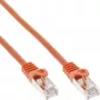 InLine Patch Cable SF/UTP Cat.5e orange 0.25m