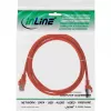 InLine Patch Cable SF/UTP Cat.5e orange 0.25m