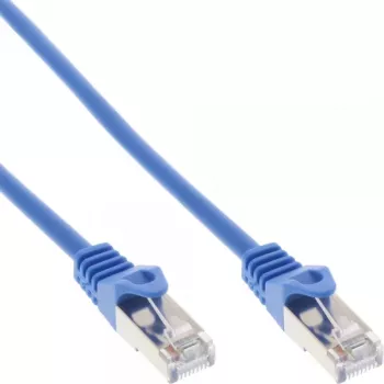 InLine Patch Cable F/UTP Cat.5e blue 1.5m