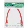 InLine Patch Cable F/UTP Cat.5e red 0.3m