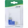 USB 3.0 Adapter Type A male / A female left angled 90° InLine 35300M