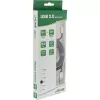 InLine Micro-USB 2.0 Cable, USB Type A / Micro B M/M, black/alu, flexible, 2m
