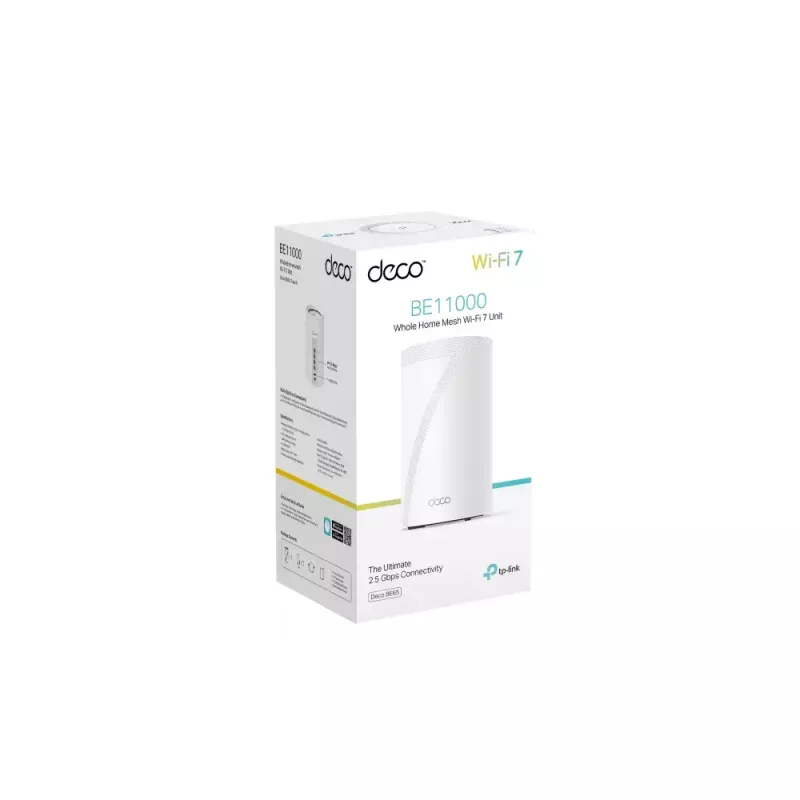 Mesh system TP-Link Deco BE65 Tri-band 2.4 GHz 5 GHz 6 GHz Wi-Fi 7