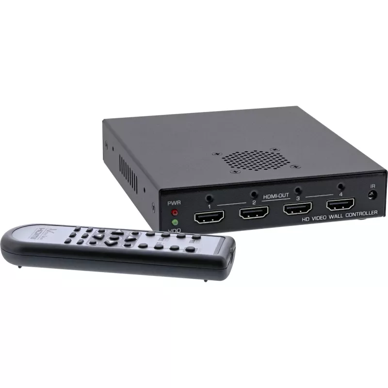 InLine HDMI Videowall controller 1 to 4, Full-HD