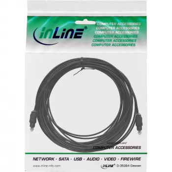 InLine Optical Audio Cable Toslink male / male 10m