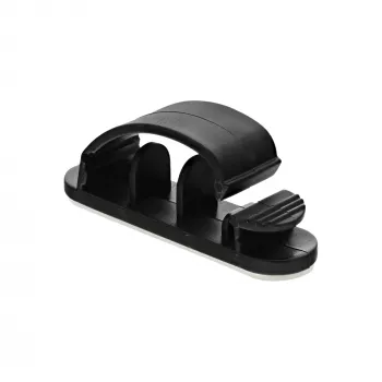 InLine 10 pcs. Bag Cable Manager with adhesive Tape 8.5cm black