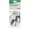 InLine 10 pcs. Bag Cable Manager with adhesive Tape 2.8cm black