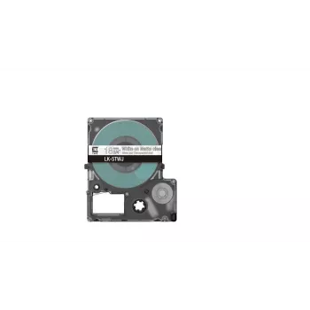Label Tape Epson LK-5TWJ Transparent White Thermal Transfer 1.8 cm