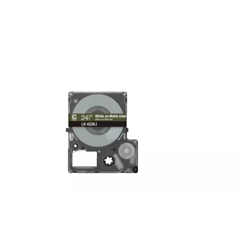 Epson LK-6QWJ Khaki, White