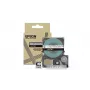 Label Tape Epson LK-4TWJ Black Transparent Thermal Transfer 1.2 cm
