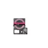 Label Tape Epson LK-4PBF Black Pink Thermal Transfer 1.2cm