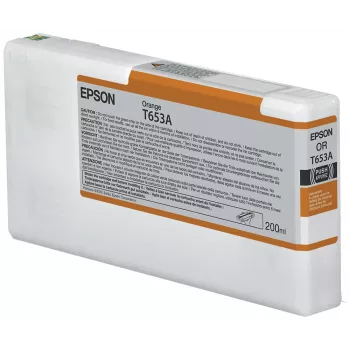 Epson T653A Orange Ink Cartridge (200ml), Orange, Pigment-based ink, 200 ml, 1 pc(s)