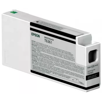 Epson Singlepack Photo Black T636100 UltraChrome HDR 700 ml, Photo black, Dye-based ink, 700 ml, 1 pc(s)