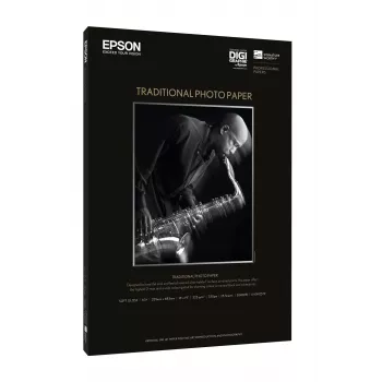 Epson Traditional Photo Paper, DIN A2, 330g/m², 25 Sheets