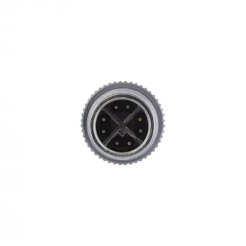 InLine Industrial network cable, M12 8-pin X-coded male/male, Cat.6A PUR 1m